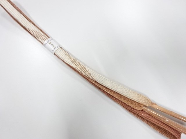 大特価品　上質　未使用品　正絹　夏手組帯締め